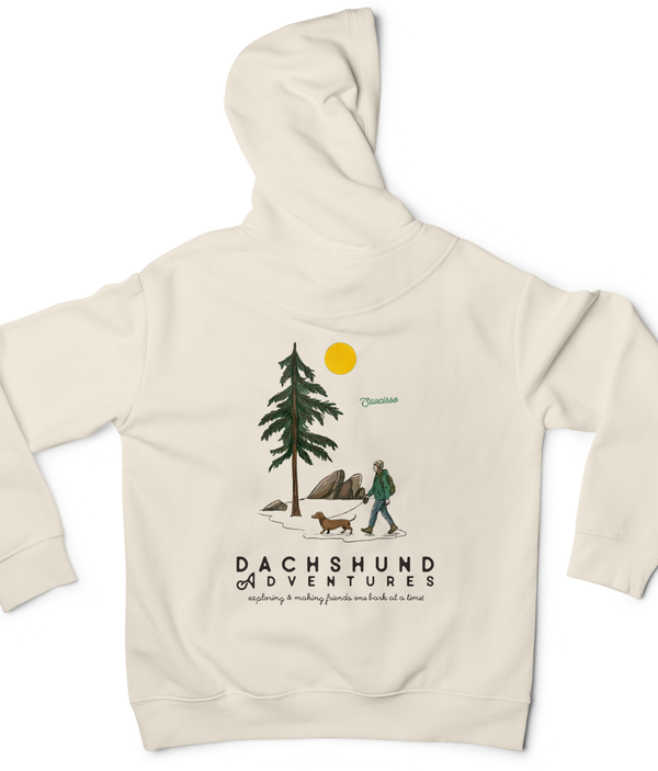 NEW - Dachshund Adventures - Womens Hoodie