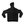Plain back of the Black Saucisse Colour Me Dachshund unisex hoodie, with no back print.