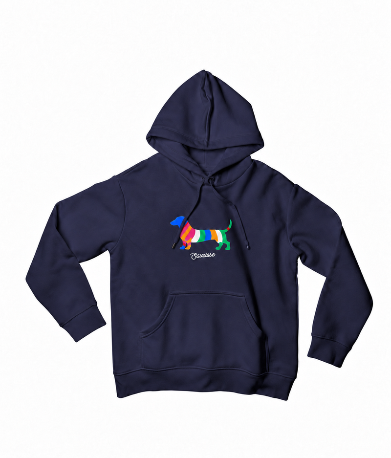 Colour Me Dachshund - Unisex Hoodie
