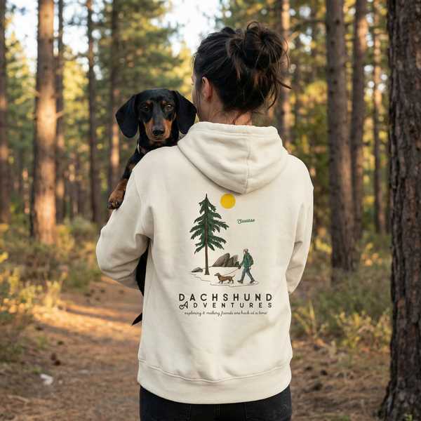 NEW - Dachshund Adventures - Womens Hoodie