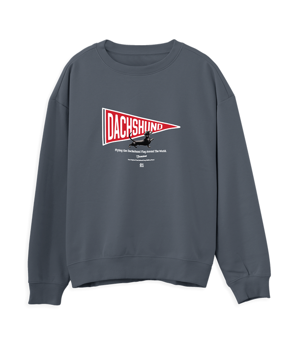 Saucisse - Flying the Dachshund Flag Worldwide - Sweater