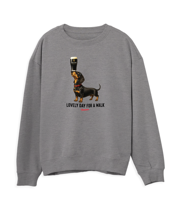 Saucisse - Lovely Day for Walk  - Unisex Sweater