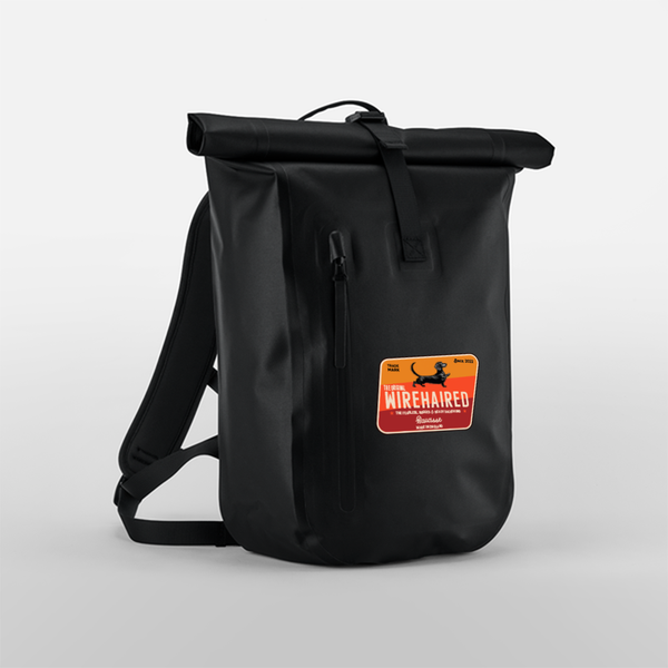 Saucisse - Roll Top Waterproof Wired Haired Rucksack