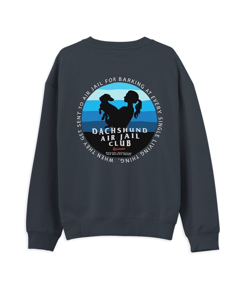 NEW - Saucisse - Dachshund Air Jail Club - Unisex Sweater