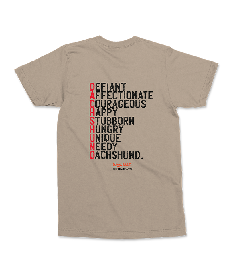 Dachshund Owners Club Personality - Unisex T-Shirt (Outlet)