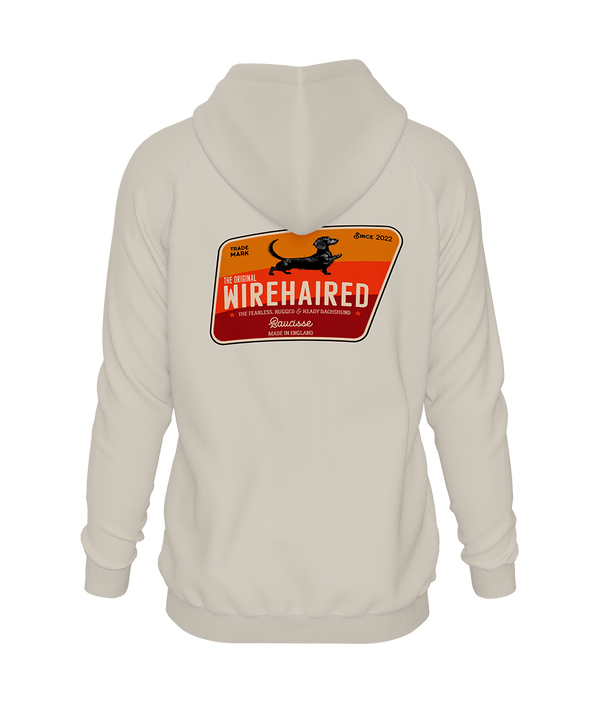 NEW Saucisse - Original Wirehaired Design - Unisex Zip Hoodie