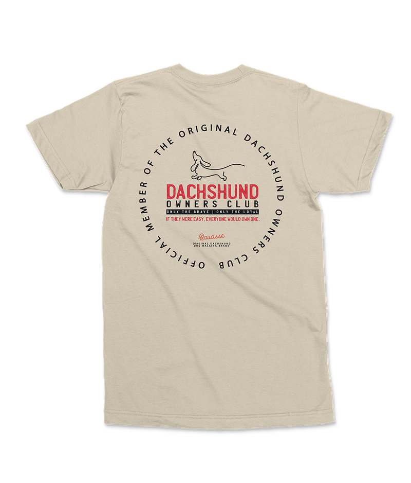 Dachshund Owners Club Back Owners - T-shirt