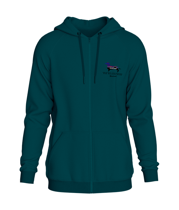 NEW - Travelling Saucisse - Unisex Zip Hoodie