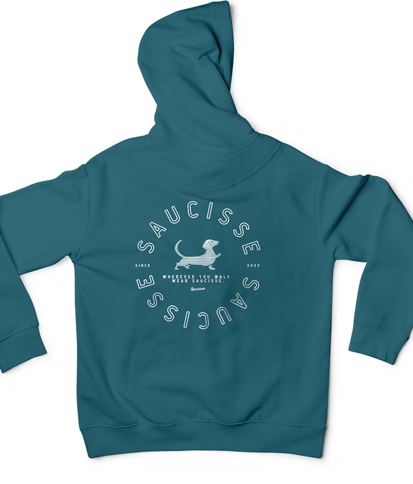New - Wherever you walk, wear Saucisse! - Unisex Hoodie
