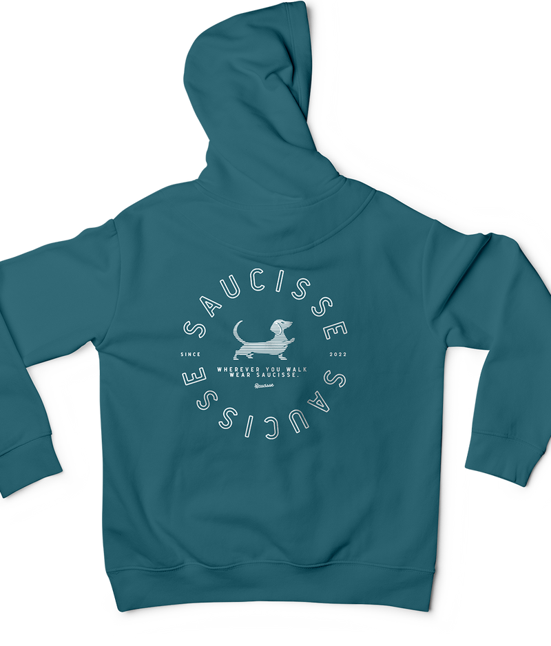 New - Wherever you walk, wear Saucisse! - Unisex Hoodie