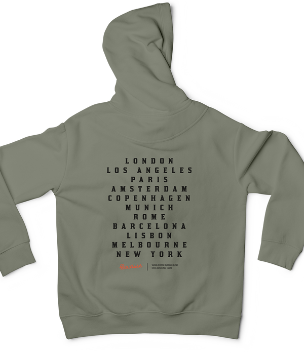 Saucisse - Worldwide Dachshund Dog Walking Club - Hoodie