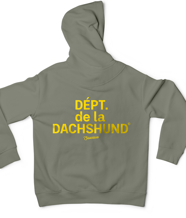 Saucisse - Dépt. de la Dachshund - Unisex Hoodie