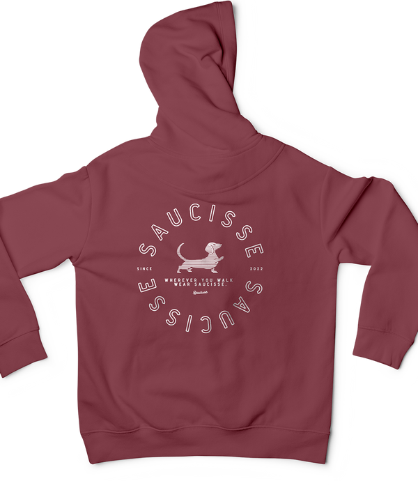 New - Wherever you walk, wear Saucisse! - Unisex Hoodie