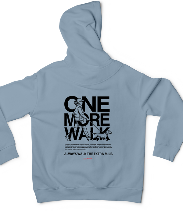 Saucisse - One More Walk - Womens Hoodie
