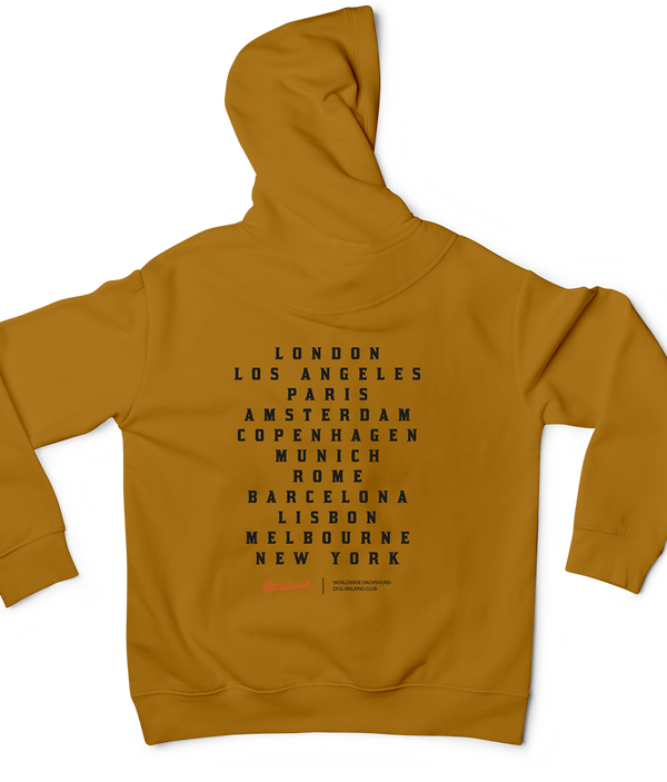 Saucisse - Worldwide Dachshund Dog Walking Club - Hoodie