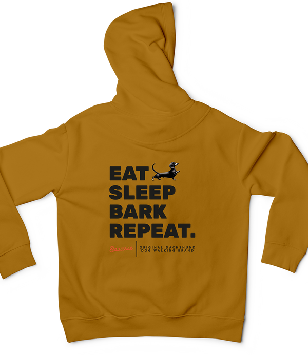 NEW! - Eat, Sleep, Bark, Repeat! Saucisse Hoodie