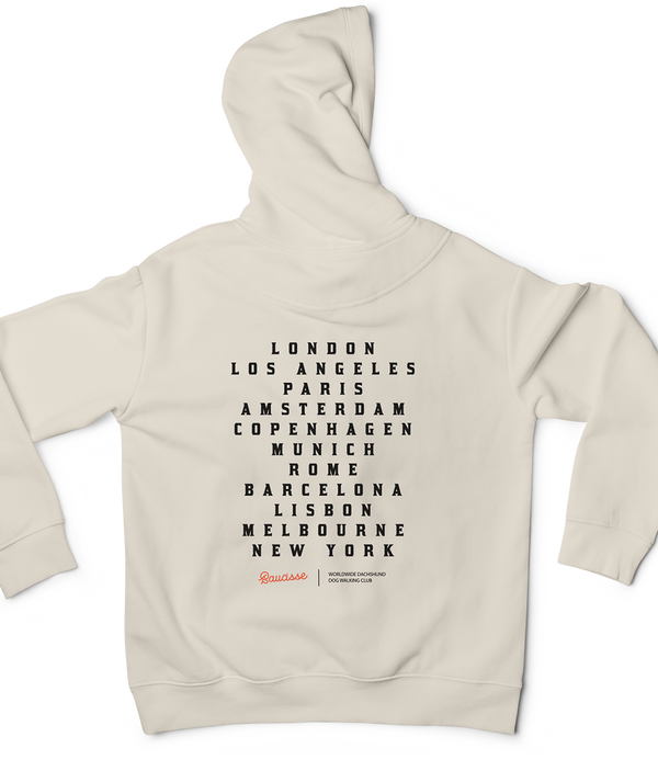 Saucisse - Worldwide Dachshund Dog Walking Club - Hoodie