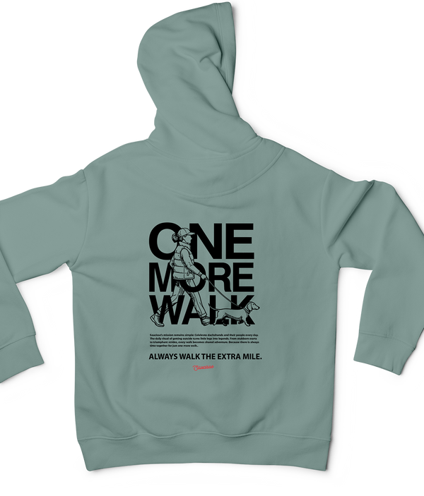 Saucisse - One More Walk - Womens Hoodie