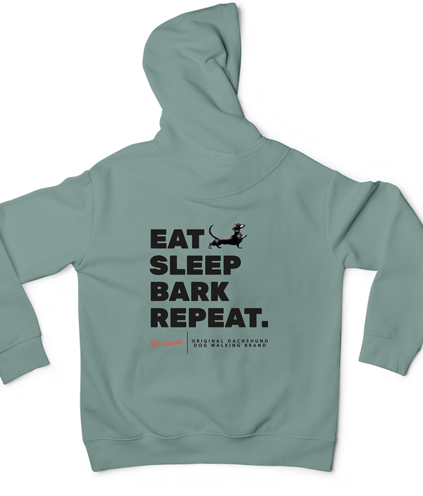 NEW! - Eat, Sleep, Bark, Repeat! Saucisse Hoodie