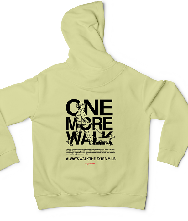 Saucisse - One More Walk - Womens Hoodie