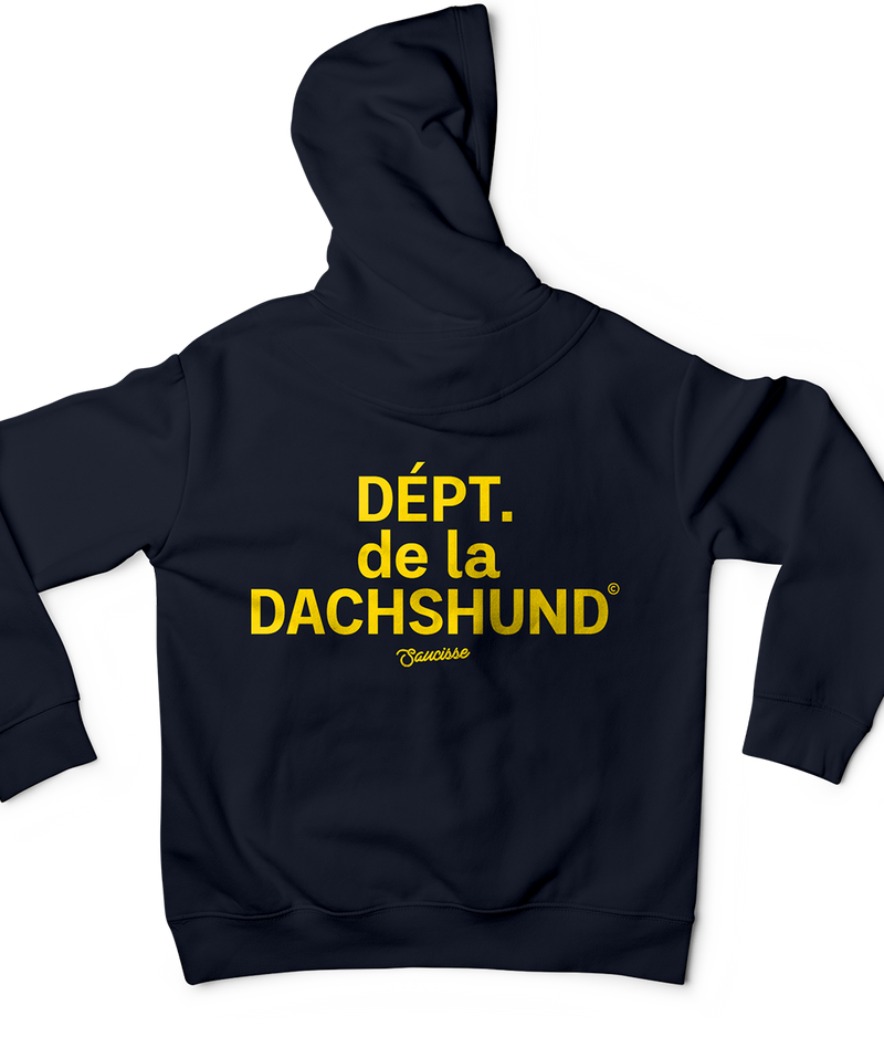 Saucisse - Dépt. de la Dachshund - Unisex Hoodie
