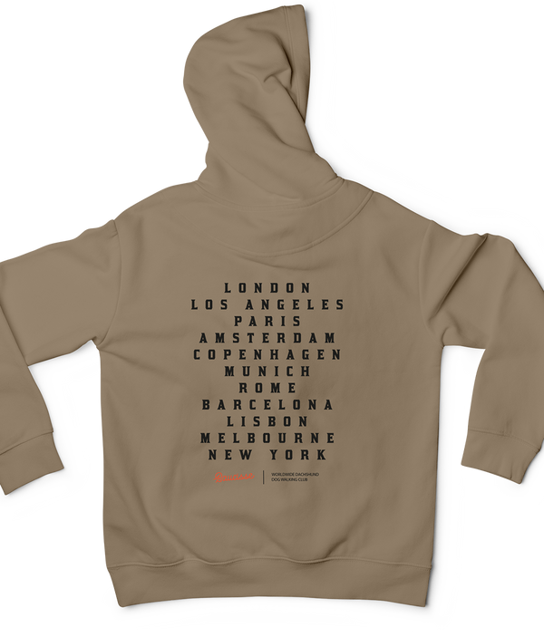 Saucisse - Worldwide Dachshund Dog Walking Club - Hoodie