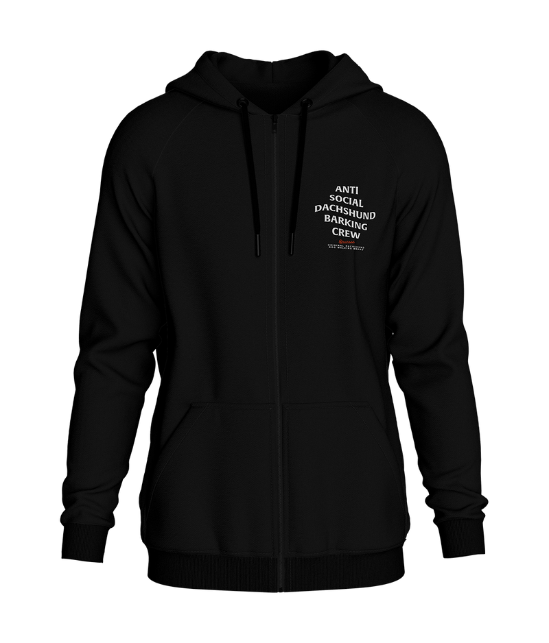 NEW Saucisse - Anti Barking Crew - Unisex Zip Hoodie