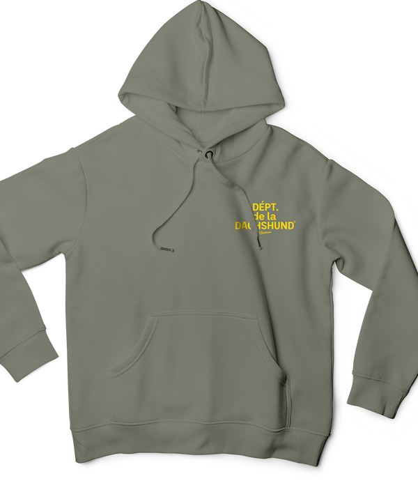 Saucisse - Dépt. de la Dachshund - Unisex Hoodie
