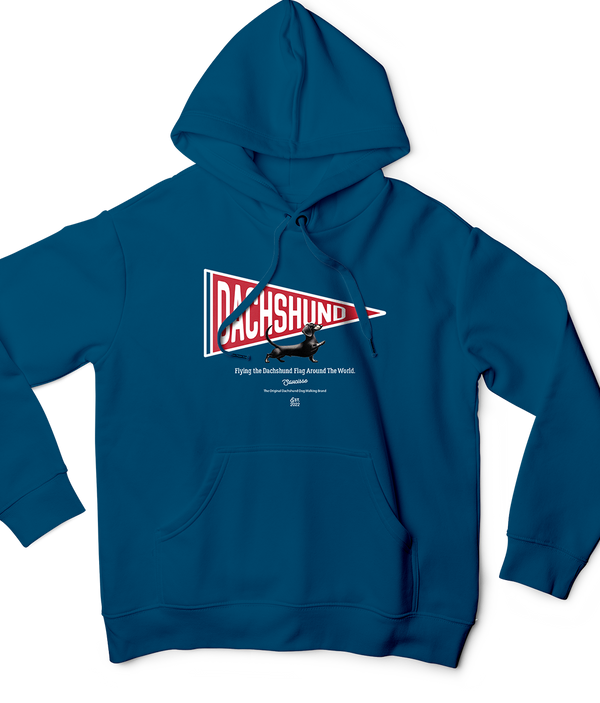 NEW - Saucisse - Flying the Dachshund Flag Around the World