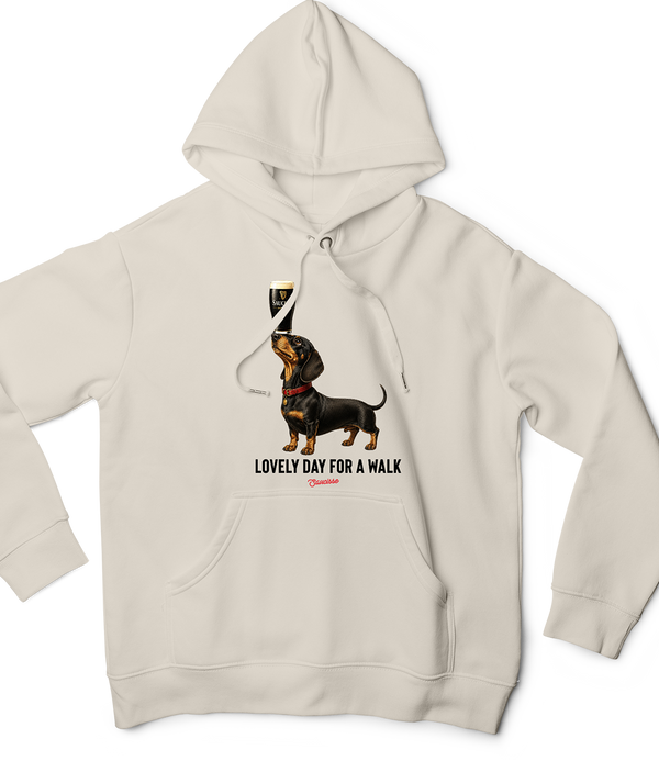 Saucisse - Lovely Day For  Walk - Unisex Hoodie