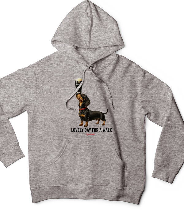 Saucisse - Lovely Day For  Walk - Unisex Hoodie