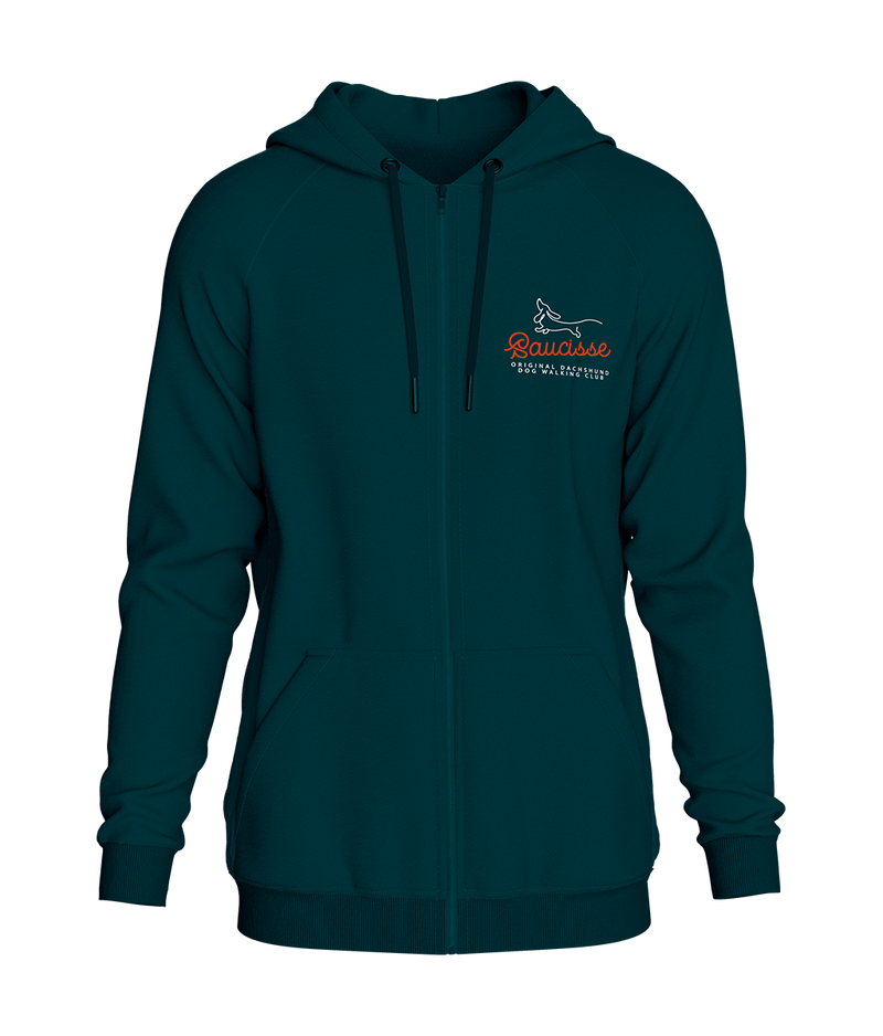 New Saucisse Dog Walking Club Logo - Zipped Hoodie (Outlet)