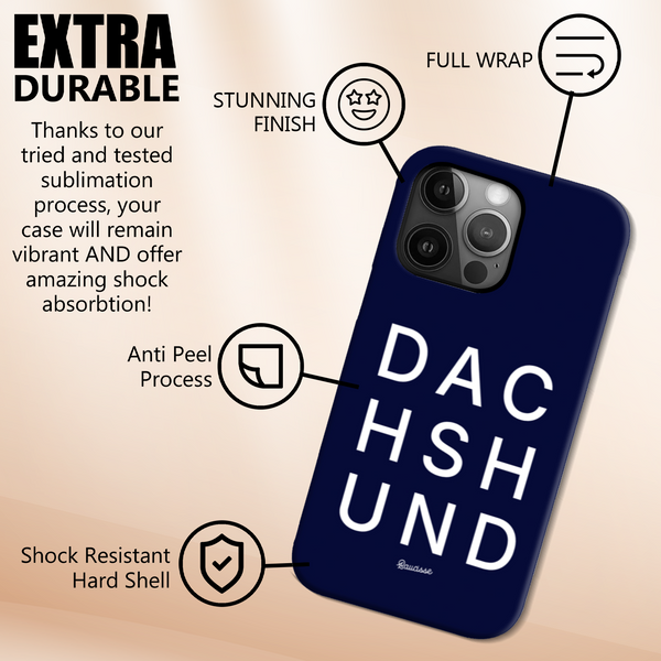 DACHSHUND - Premium Saucisse Gloss Phone Case