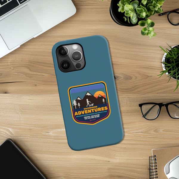 Saucisse Dachshund Adventures - High Gloss Slim Phonecase