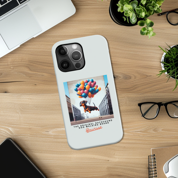 Saucisse Fly High Dachshund - High Gloss Slim Phonecase