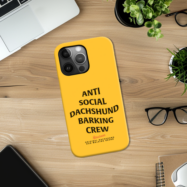 Saucisse Anti Barking Crew - High Gloss Phone Case