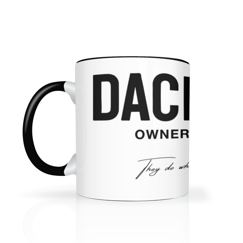 Saucisse - Dachshund Owners Training Club - High Gloss Coloured Mug