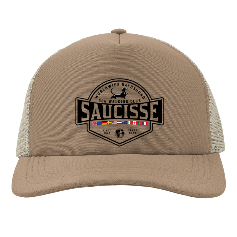 Saucisse - Worldwide Dachshund Dog Walk Club - Trucker Cap