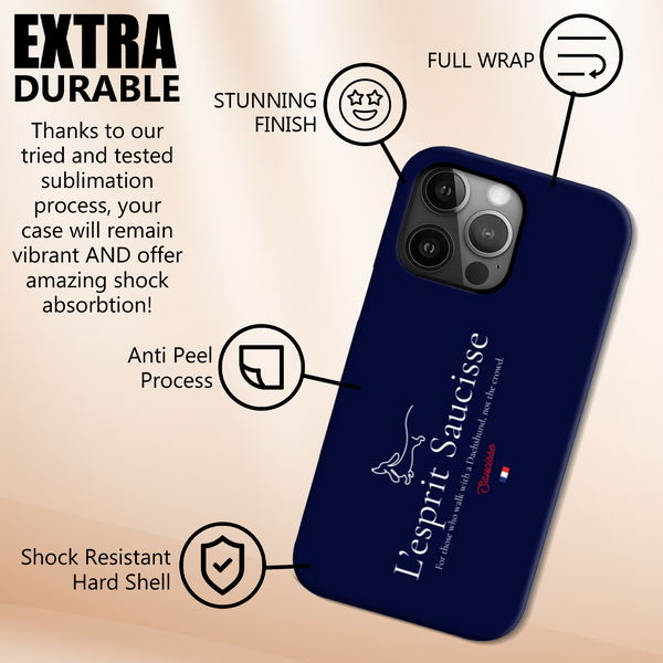NEW - L'esprit Saucisse - High Gloss Phone Case