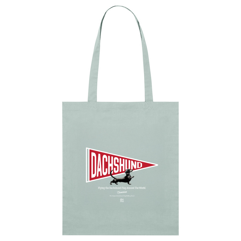 Saucisse - Flying the Dachsund Flag Around the World - Small Tote