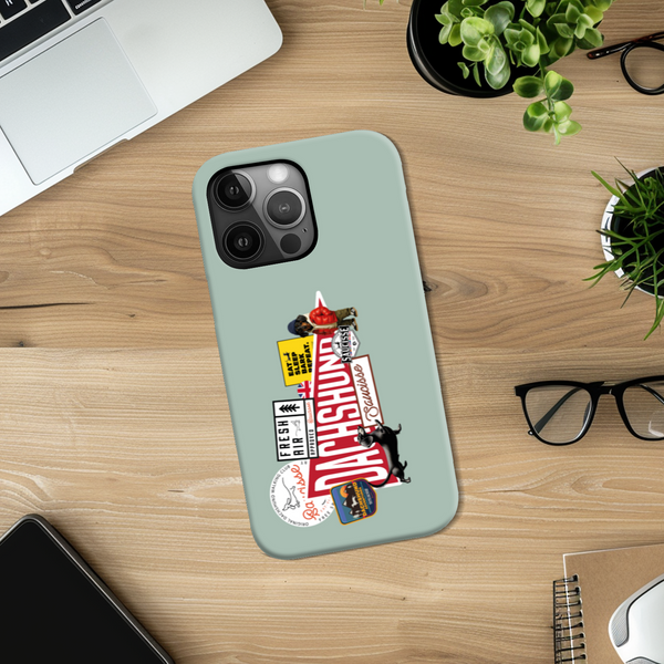 NEW - Saucisse - Logo Bomb - High Gloss Phone Case