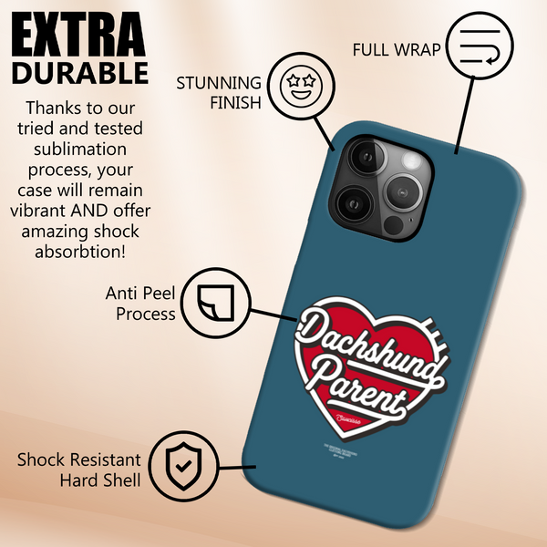 Saucisse - Dachshund Parent - High Gloss Phone Case