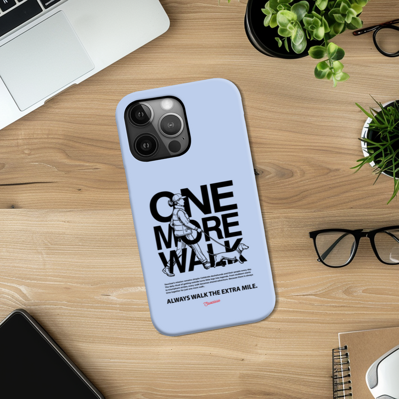 Saucisse - One More Walk - High Gloss Phone Case