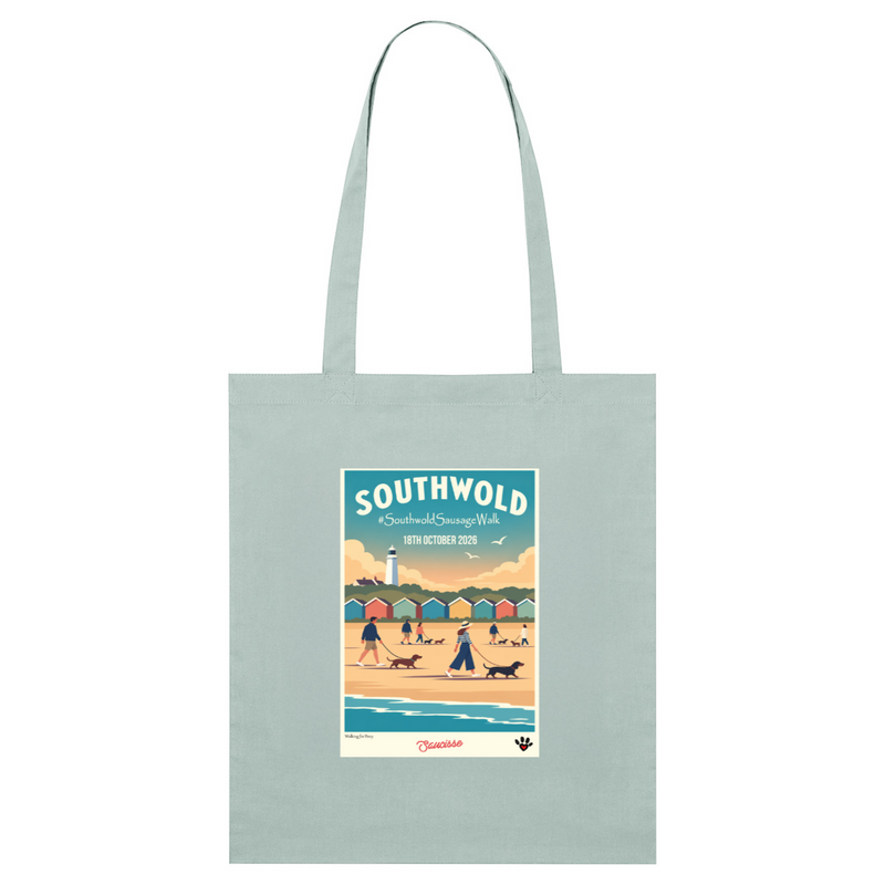 Saucisse - Southwold Sausage Dog Walk 2026 - Limited Edition Tote Bag