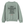 Jade Green Saucisse I Like Dachshunds More Than People unisex sweater, rear view with centred outline lettering and a red signature.