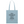 Sky Blue Saucisse I Like Dachshunds More Than People small tote bag, showing the slogan print and long carry handles.