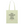 Stem Green Saucisse I Like Dachshunds More Than People small tote bag, showing the slogan print and long carry handles.