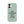 Saucisse sage-green phone case for iPhone 17, with “I like dachshunds more than people” lettering and a red signature.