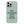 Saucisse sage-green phone case for iPhone 13 Pro, with “I like dachshunds more than people” lettering and a red signature.