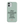 Saucisse sage-green phone case for iPhone 12, with “I like dachshunds more than people” lettering and a red signature.
